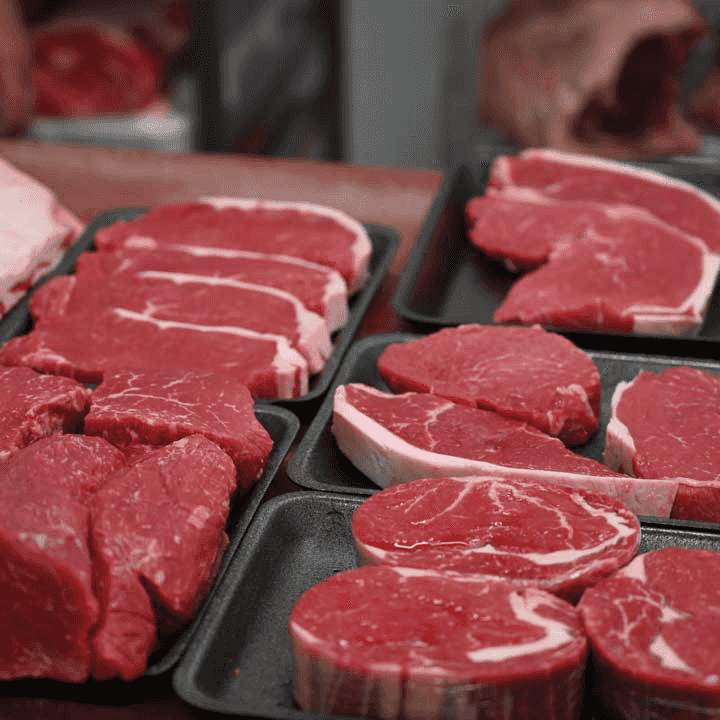 Meat prepared by Midland Foods